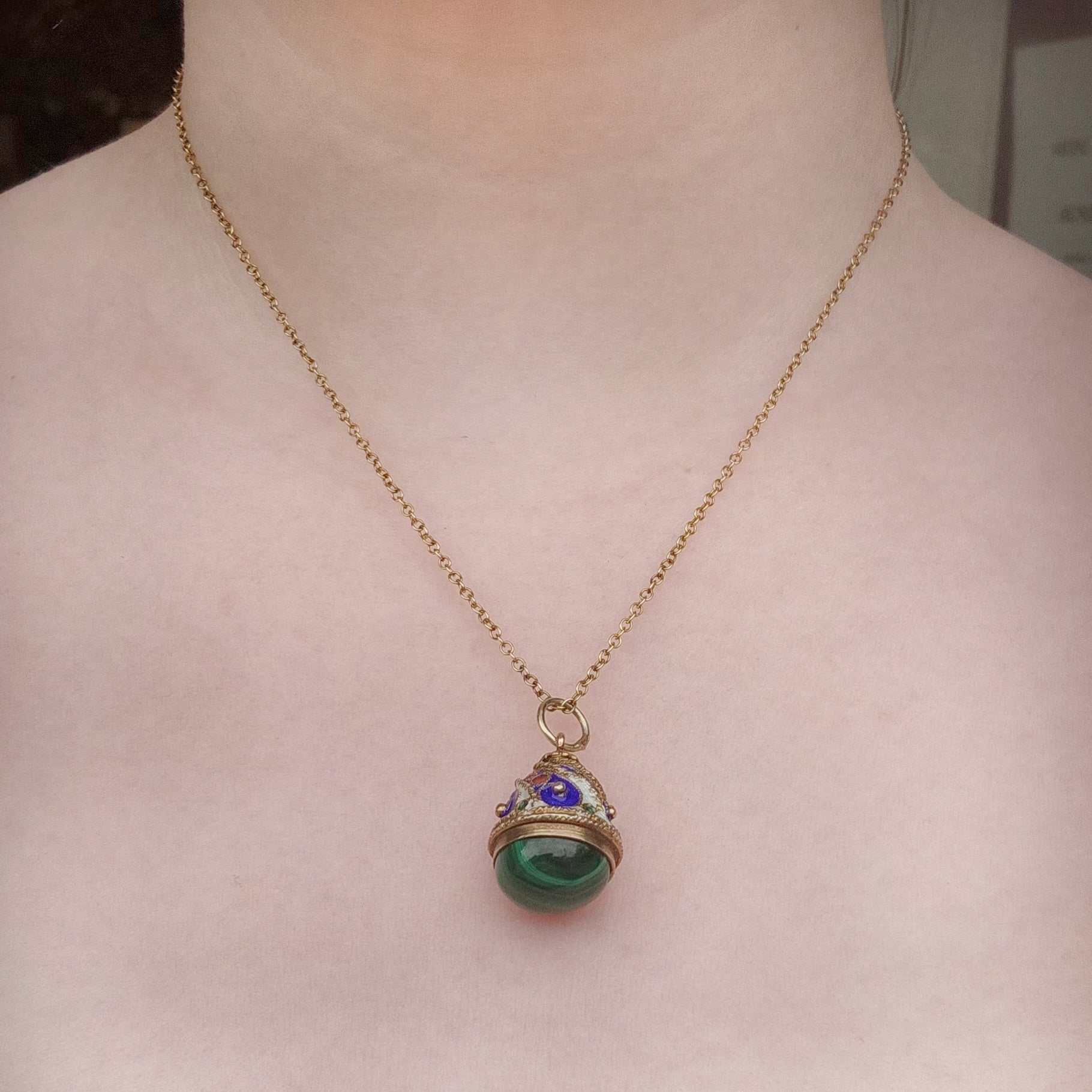 20% Off! Turkish Malachite Necklace