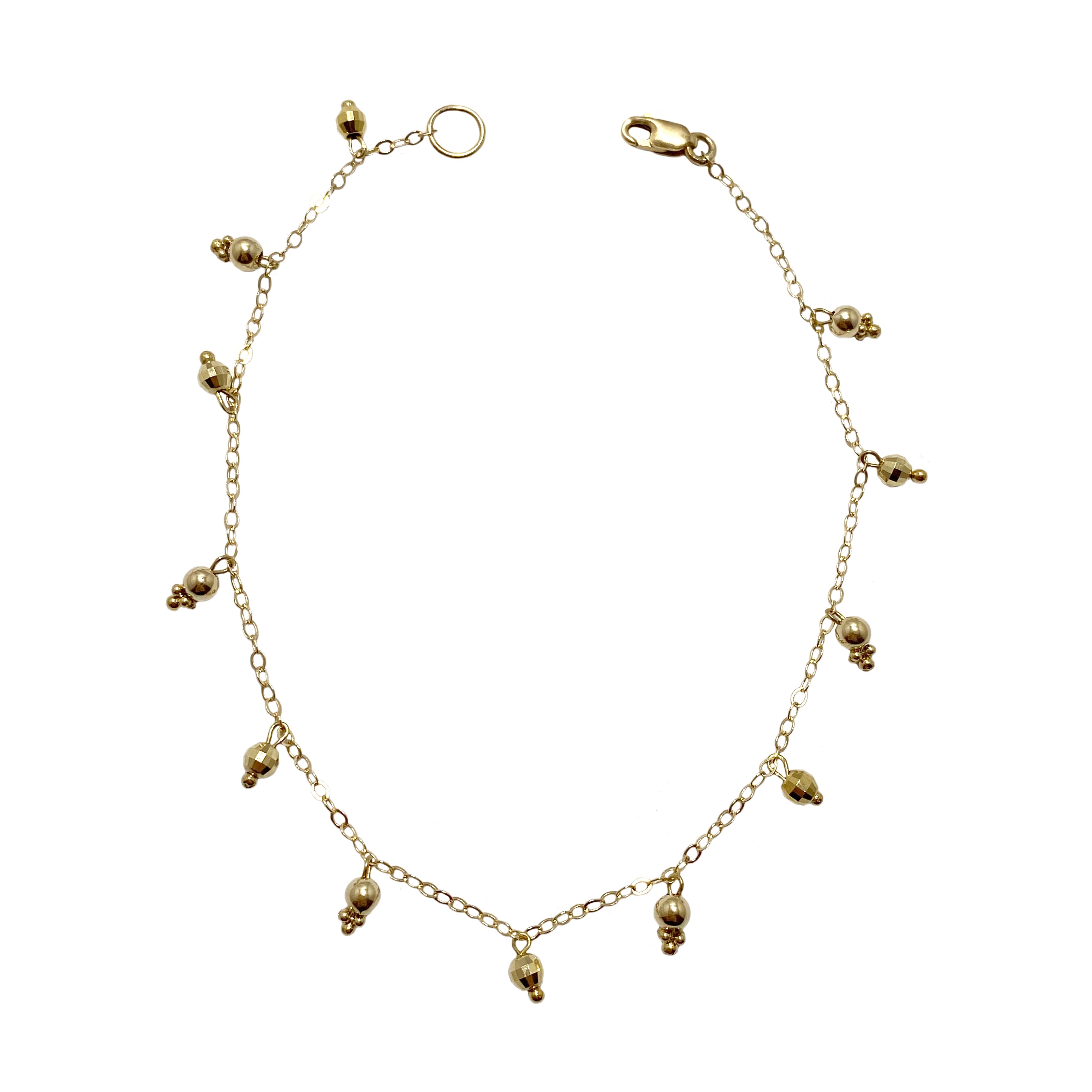 14k Simple Chain Bracelet