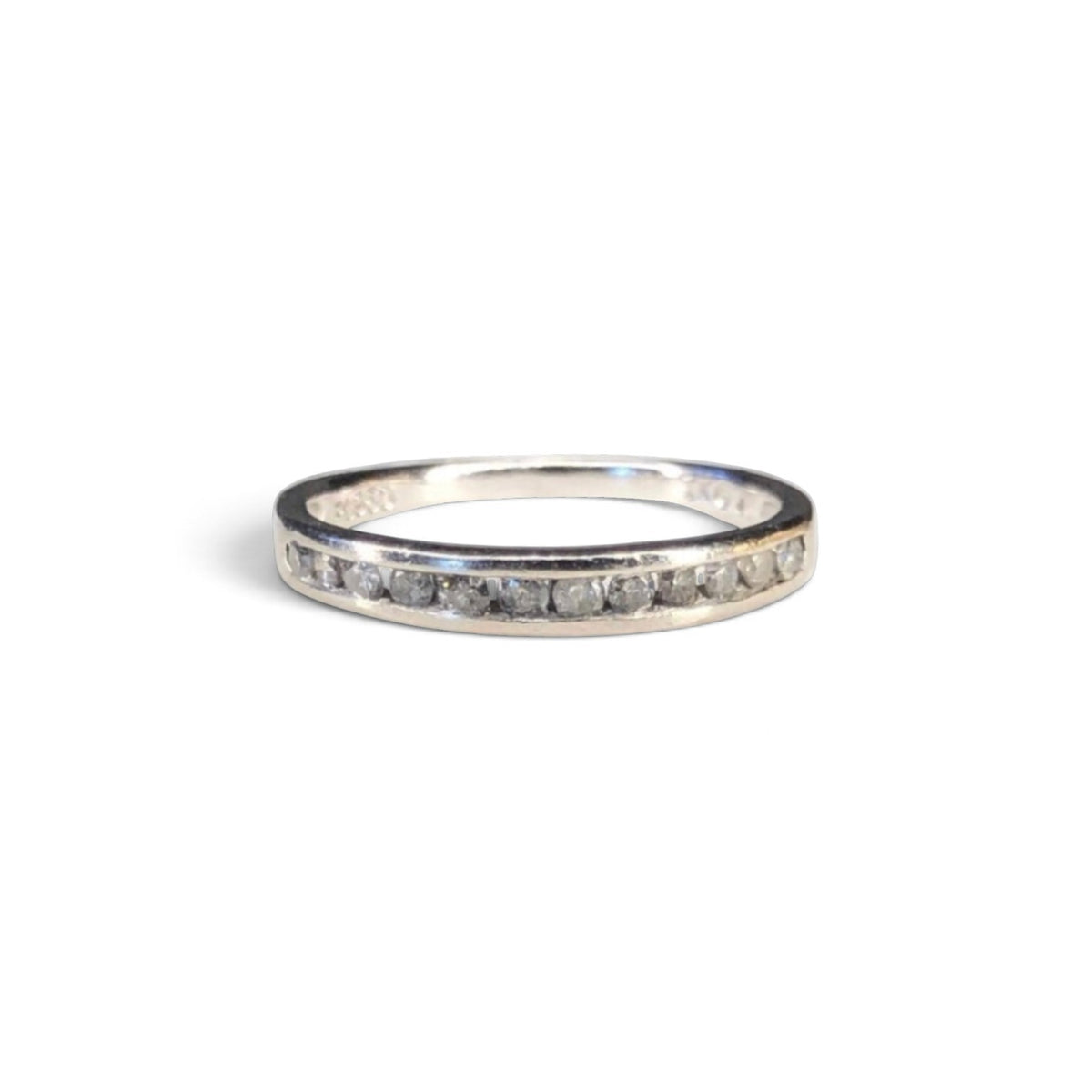 Art Deco Diamond Channel Set Ring