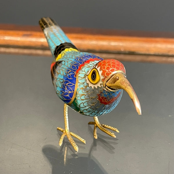 Victorian Cloisonne Bird