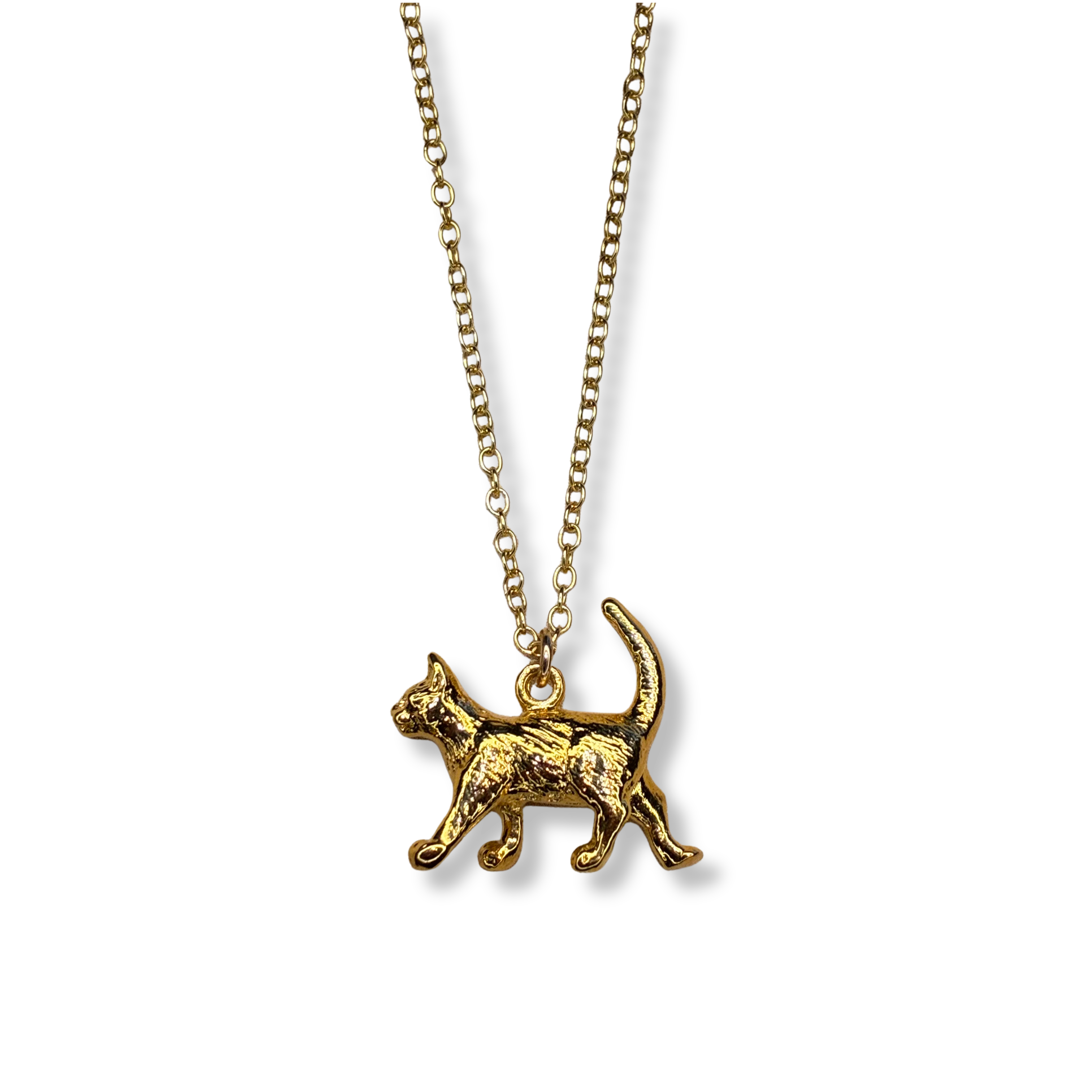 Cat Charm Necklace