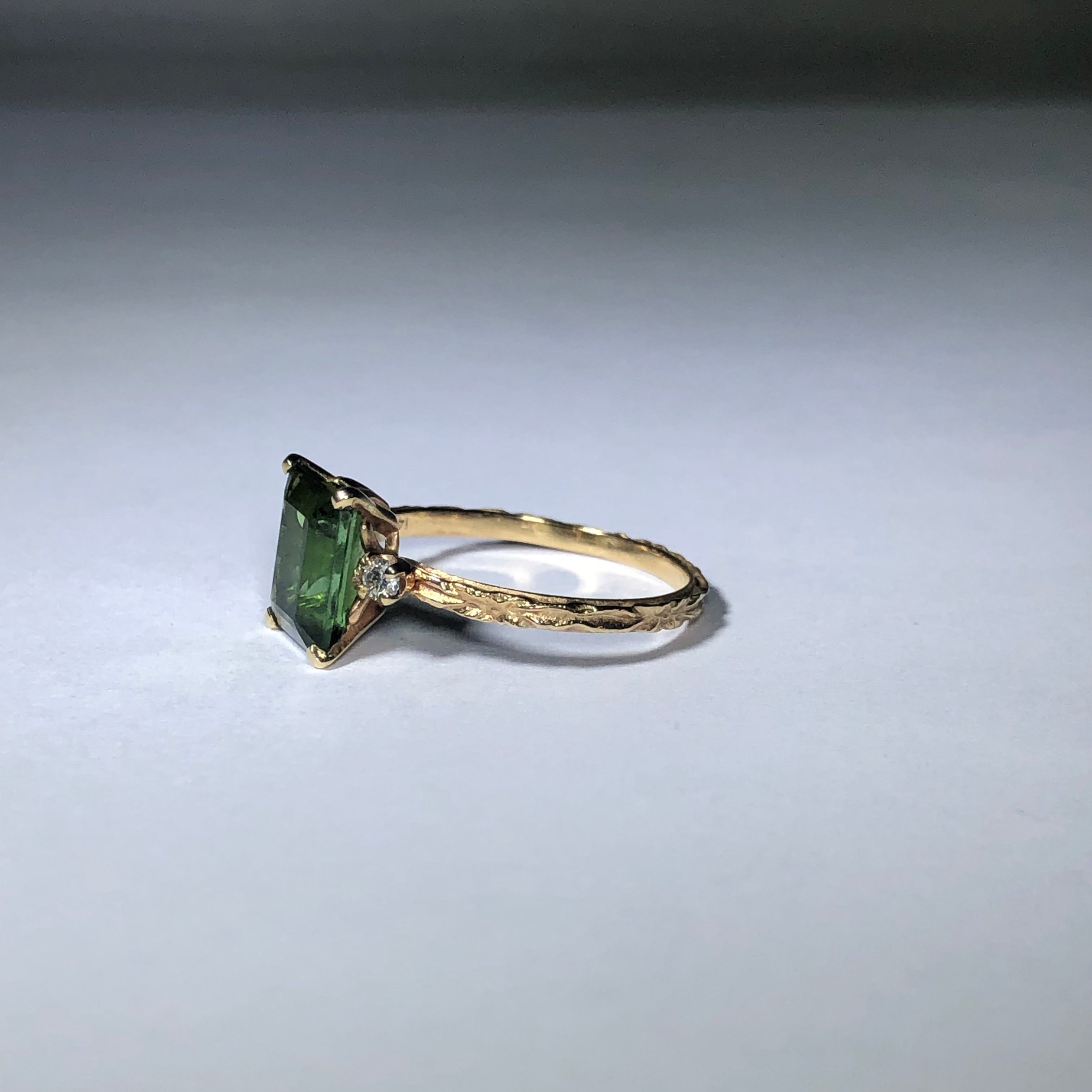 The Tourmaline Trio Fashion Ring