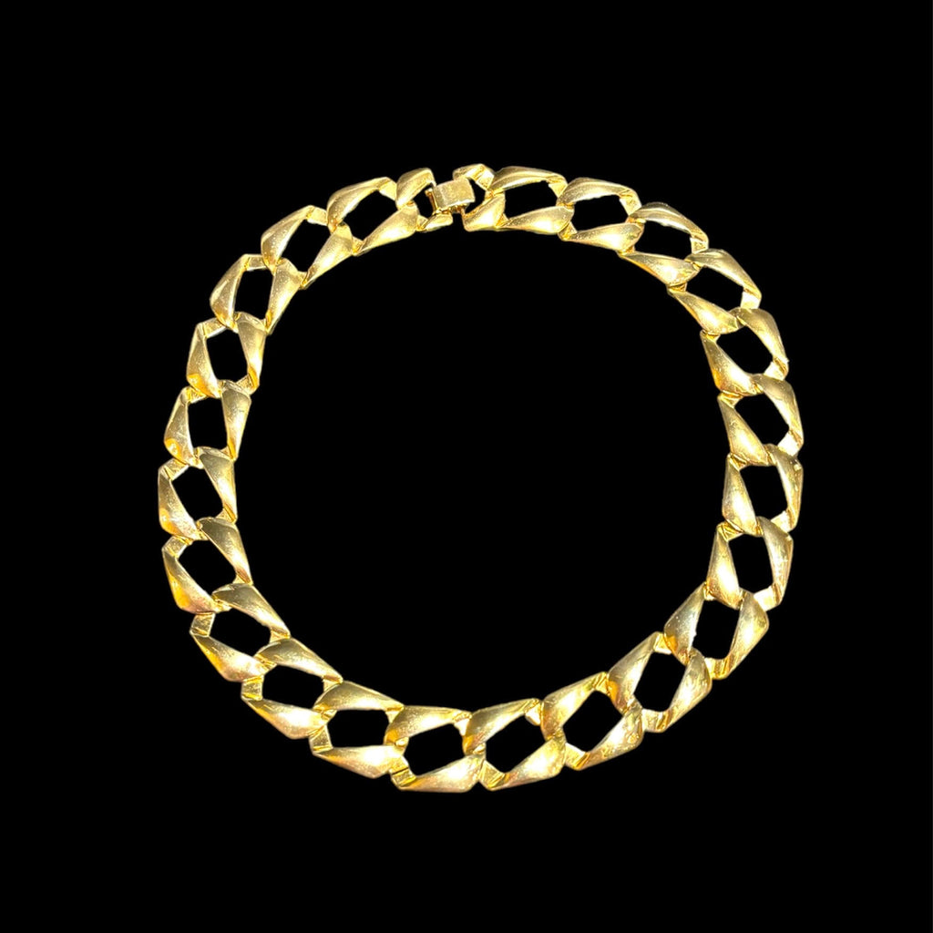 Vintage 80's Gold Fill Chain Necklace