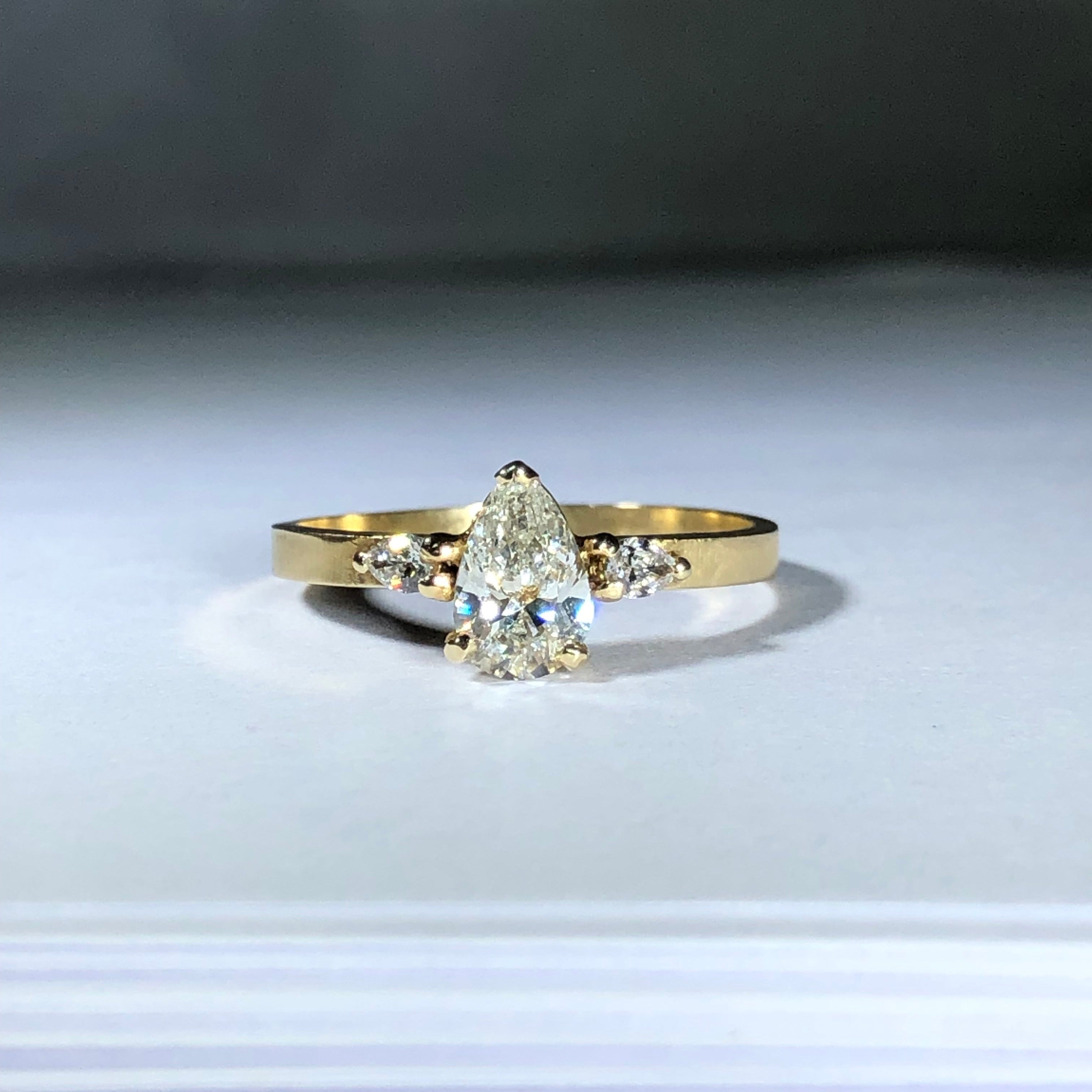 The Three Petal Engagement Ring