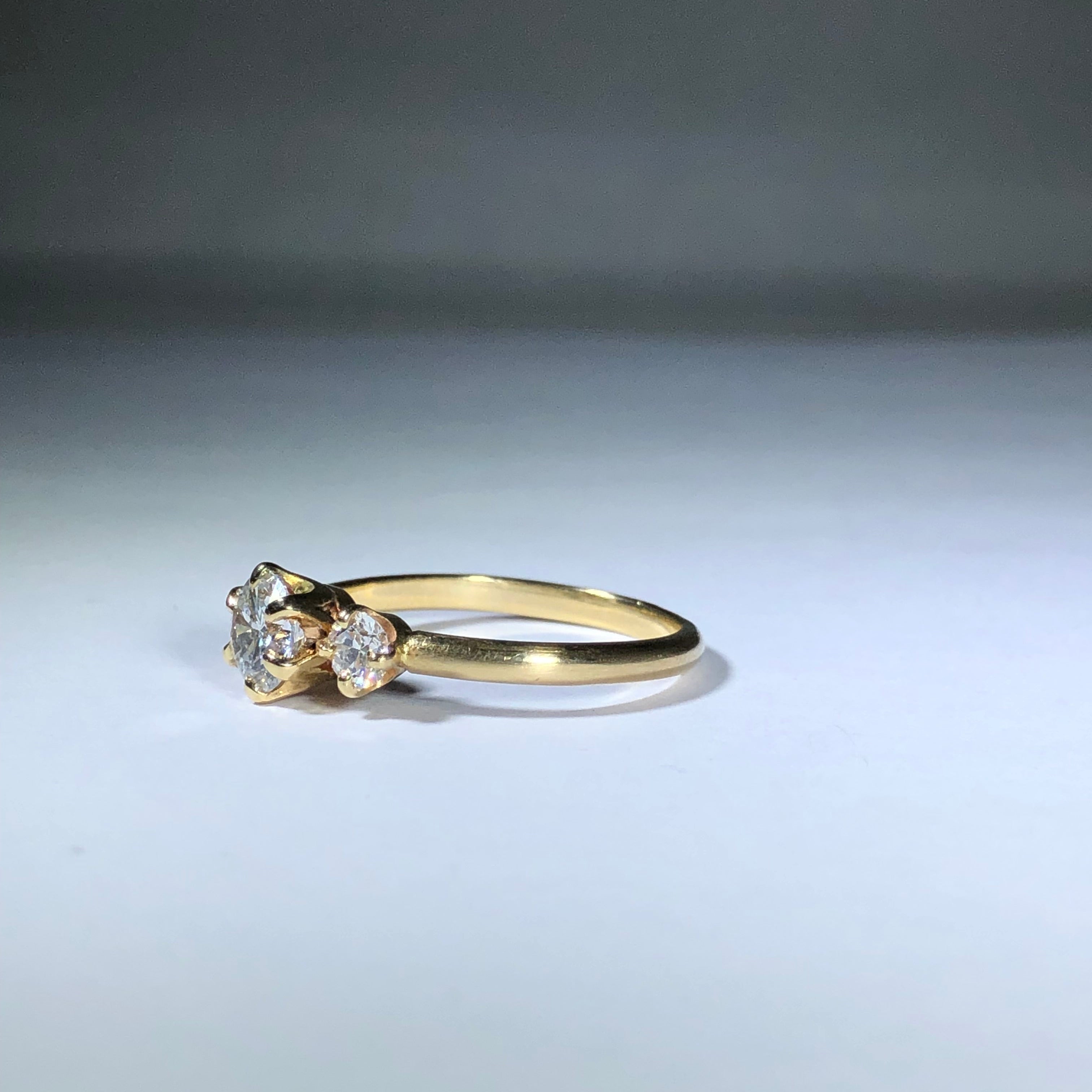The Classic Trio Engagement Ring
