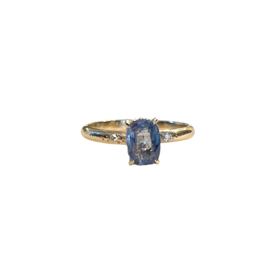 Sapphire and Diamond Ring