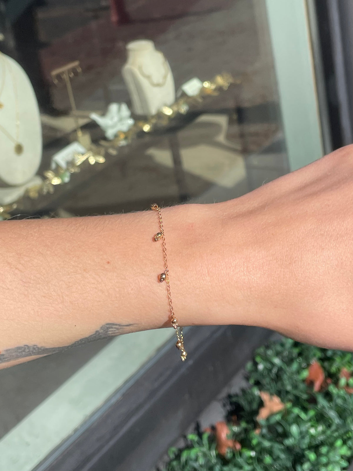 14k Simple Chain Bracelet