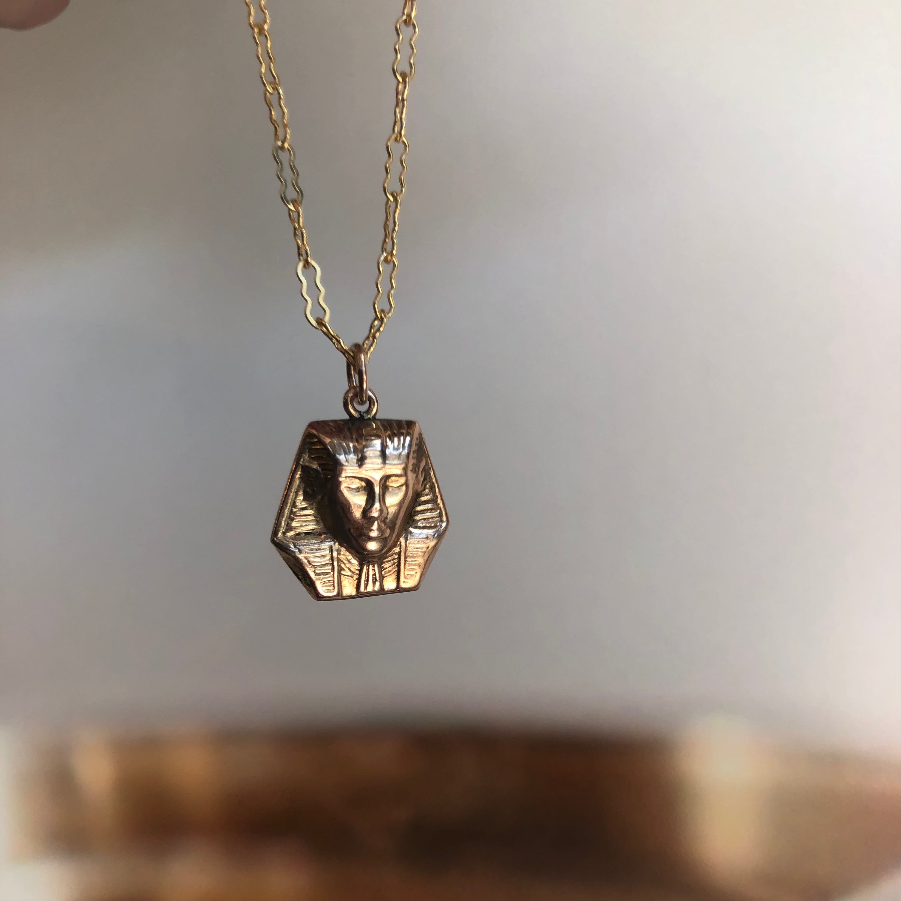 Antique 14kt Gold Egyptian Charm