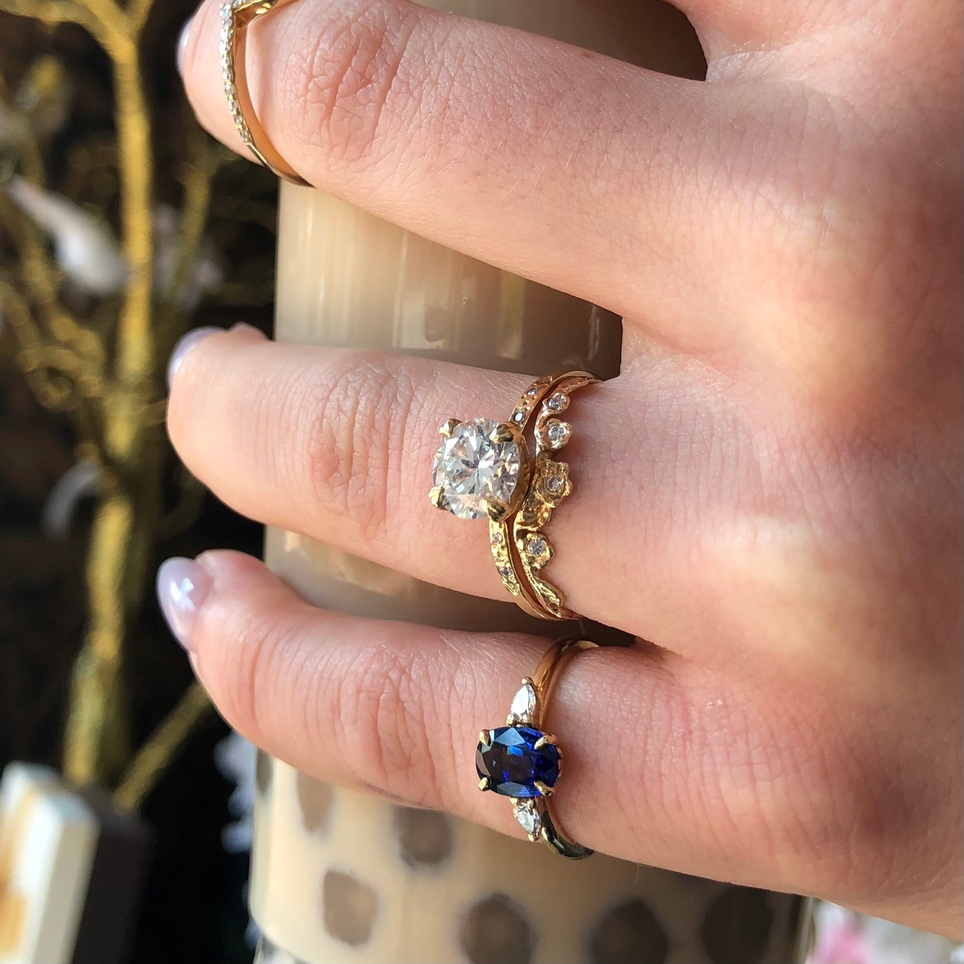 The Garland Contour Ring