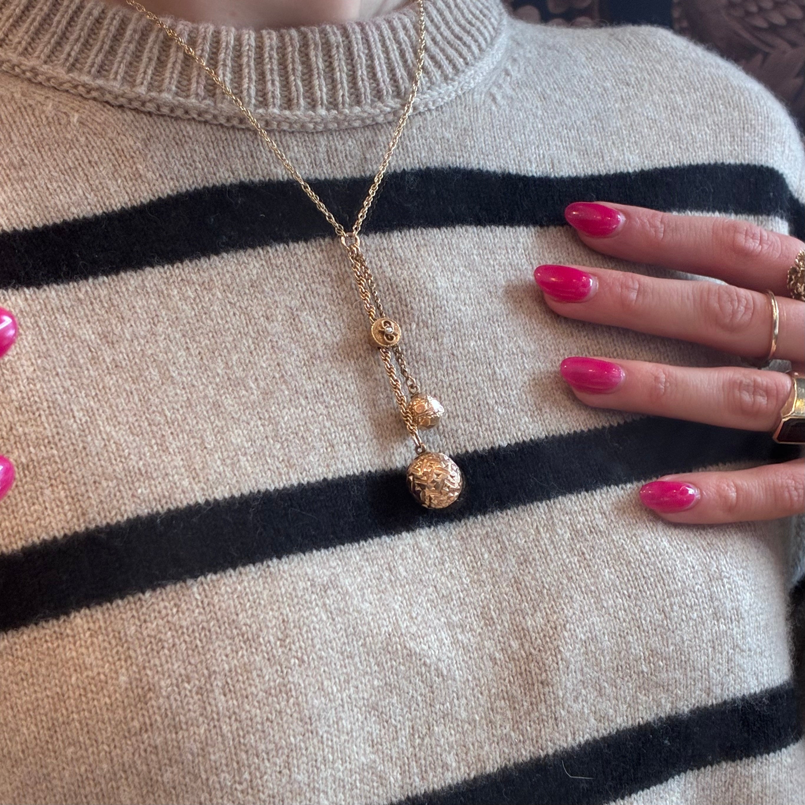 Victorian Bolo Necklace