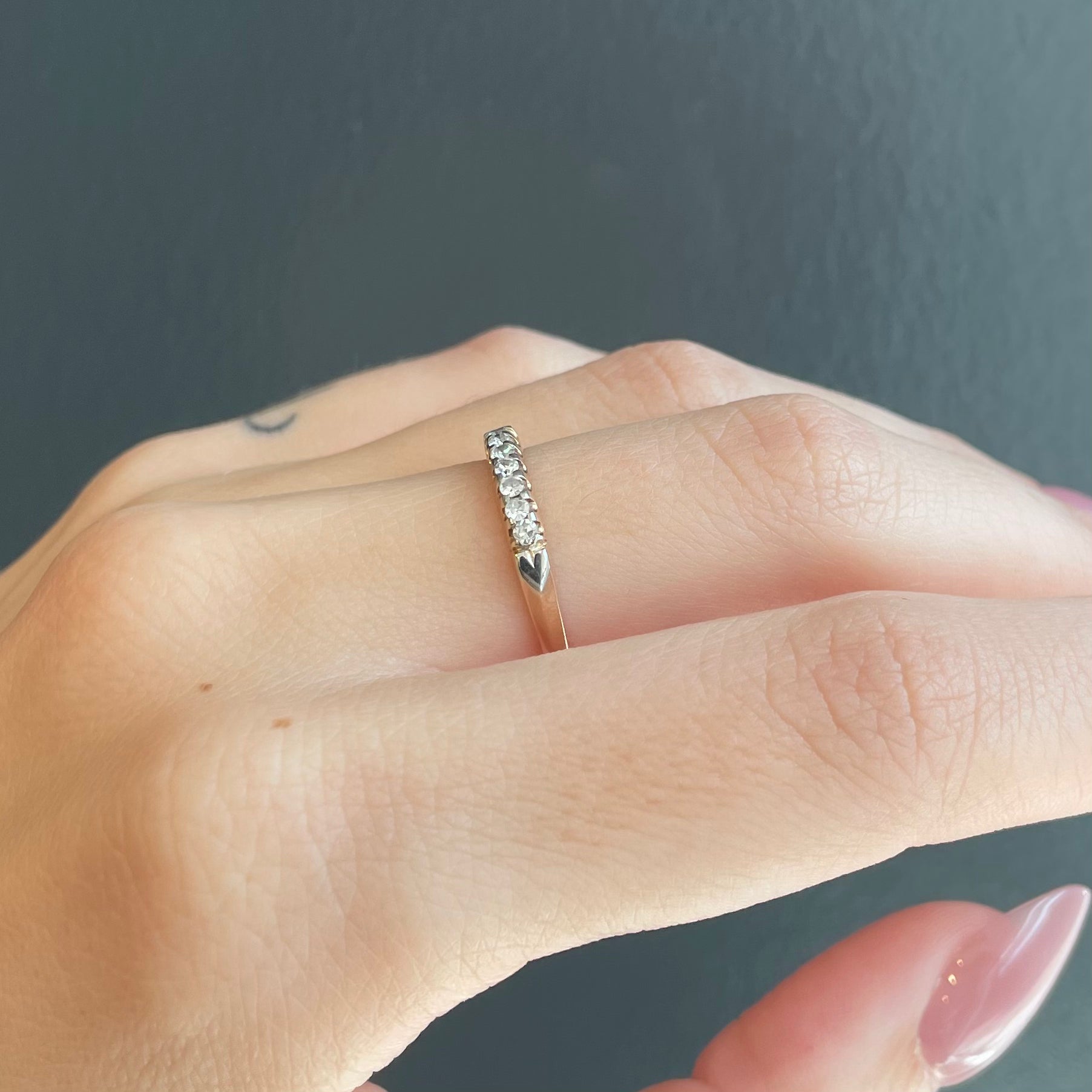 Antique Diamond Band
