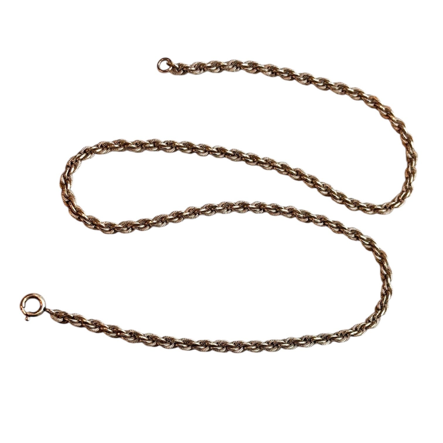 Antique Rope Chain Necklace