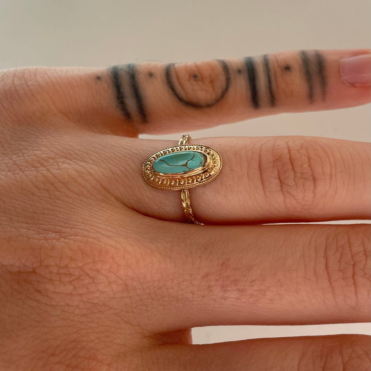 Antique Turquoise Ring
