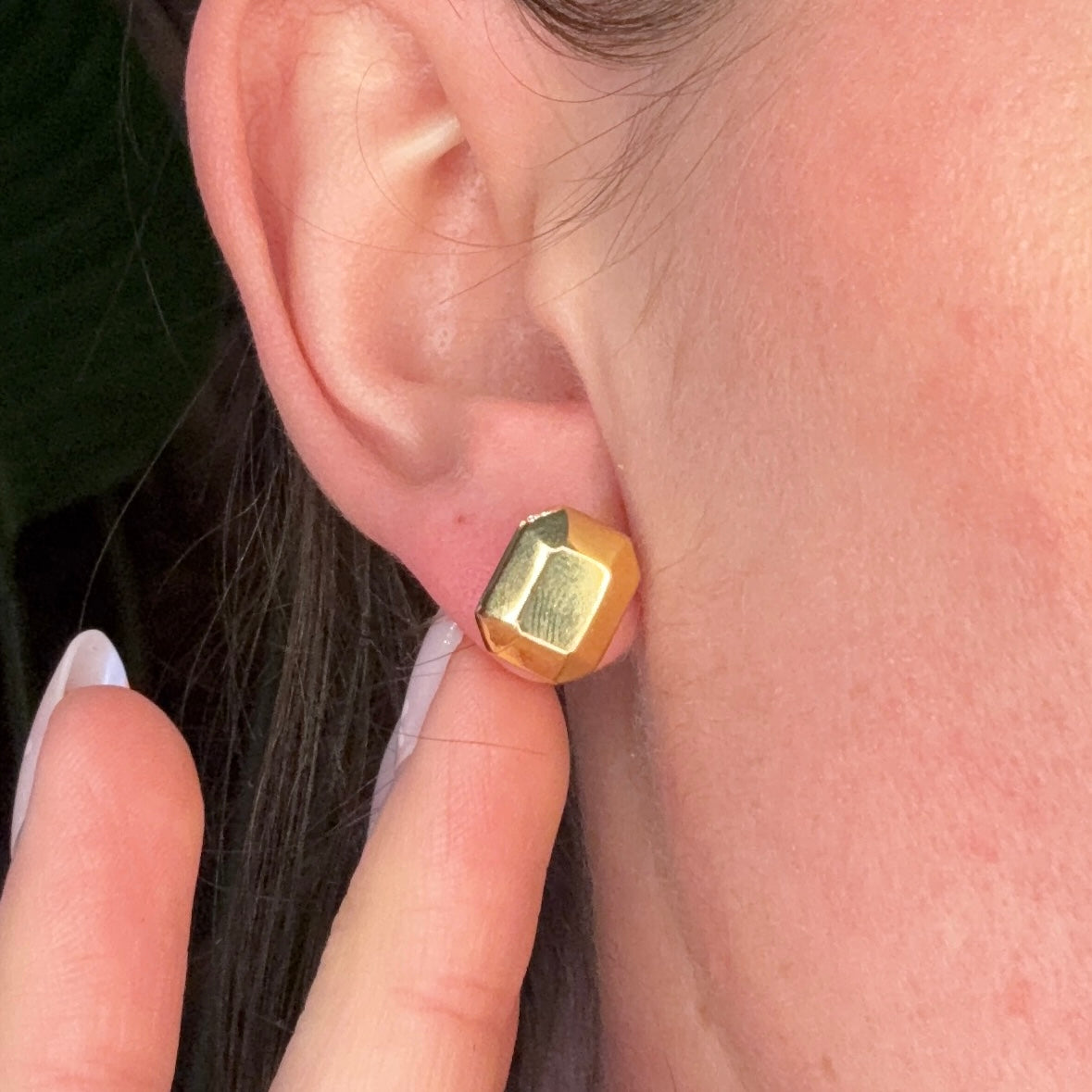 Gold Vermeil Studs