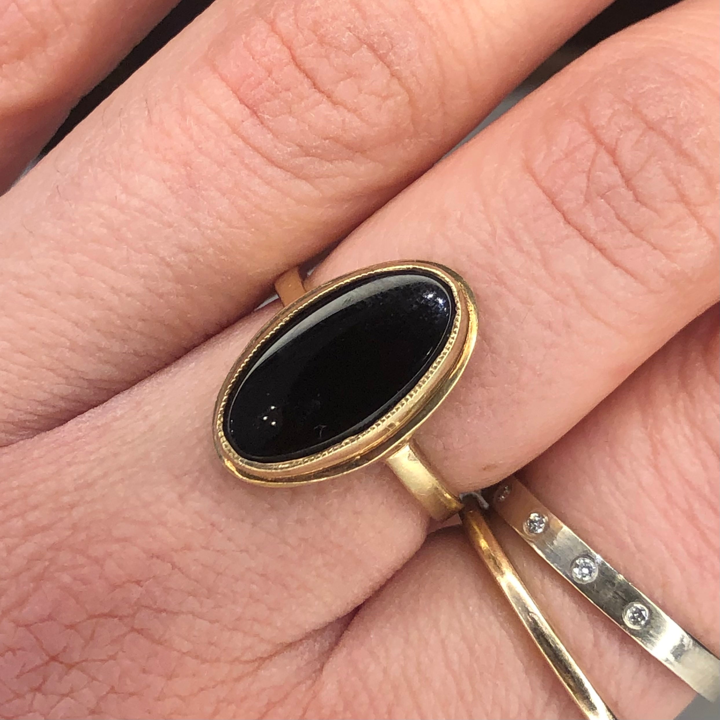 Vintage Onyx Ring