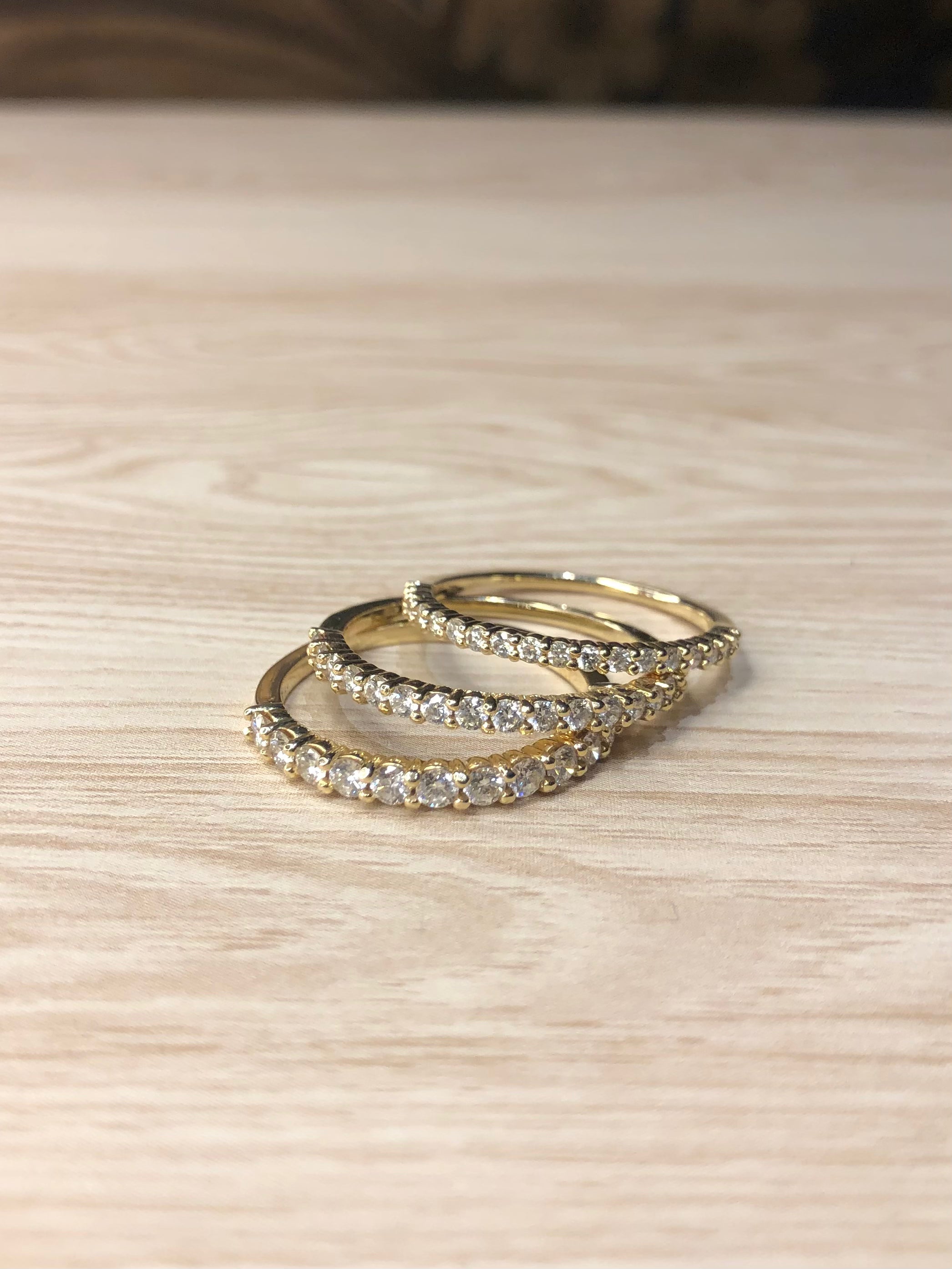 Half-Eternity Pave Band
