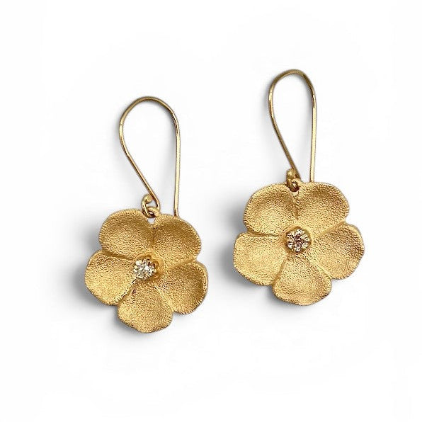 Forget-Me-Not Drop Earrings