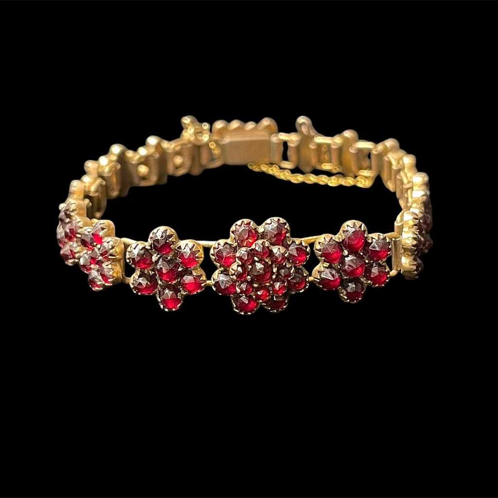 Bohemian Garnet Bracelet