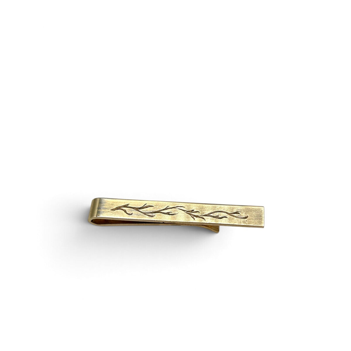 Vintage Engraved Tie Clip