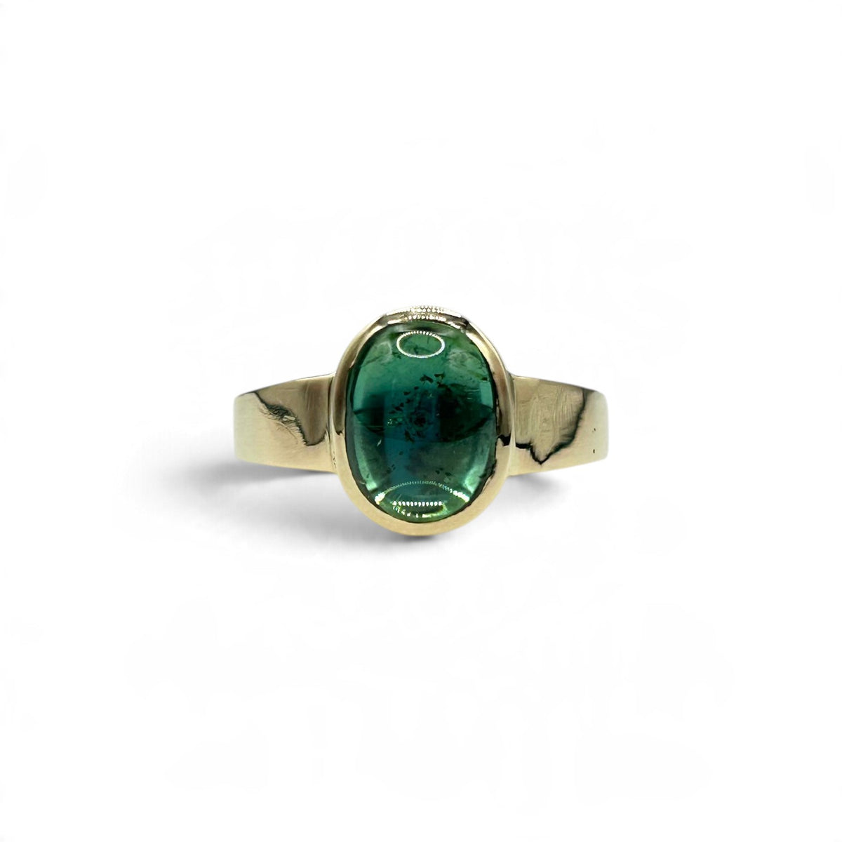 Tourmaline Cabochon Ring