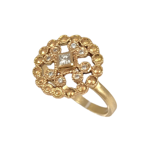 The Lace Cast Ring