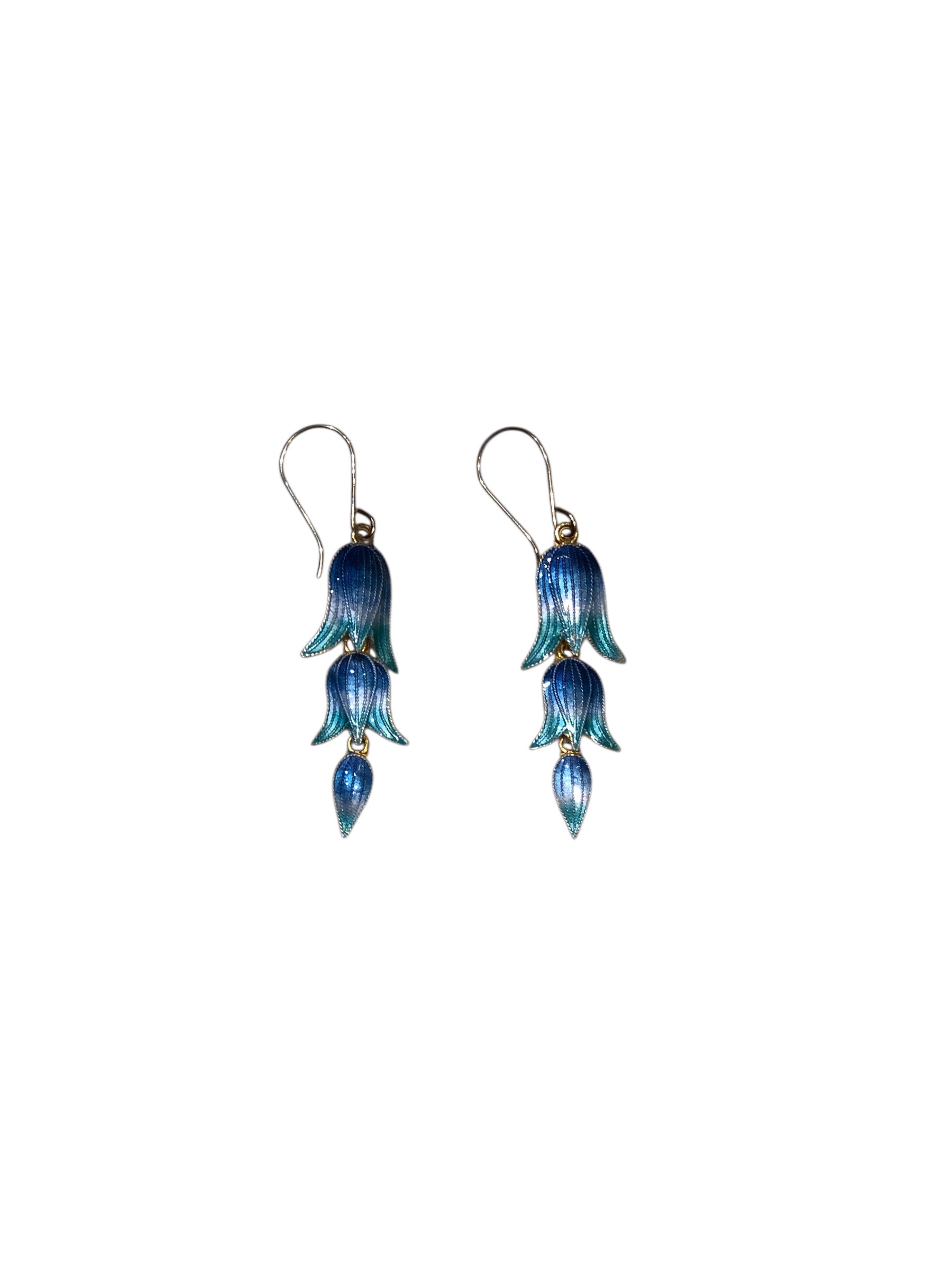 Vintage Flower Dangle Earrings