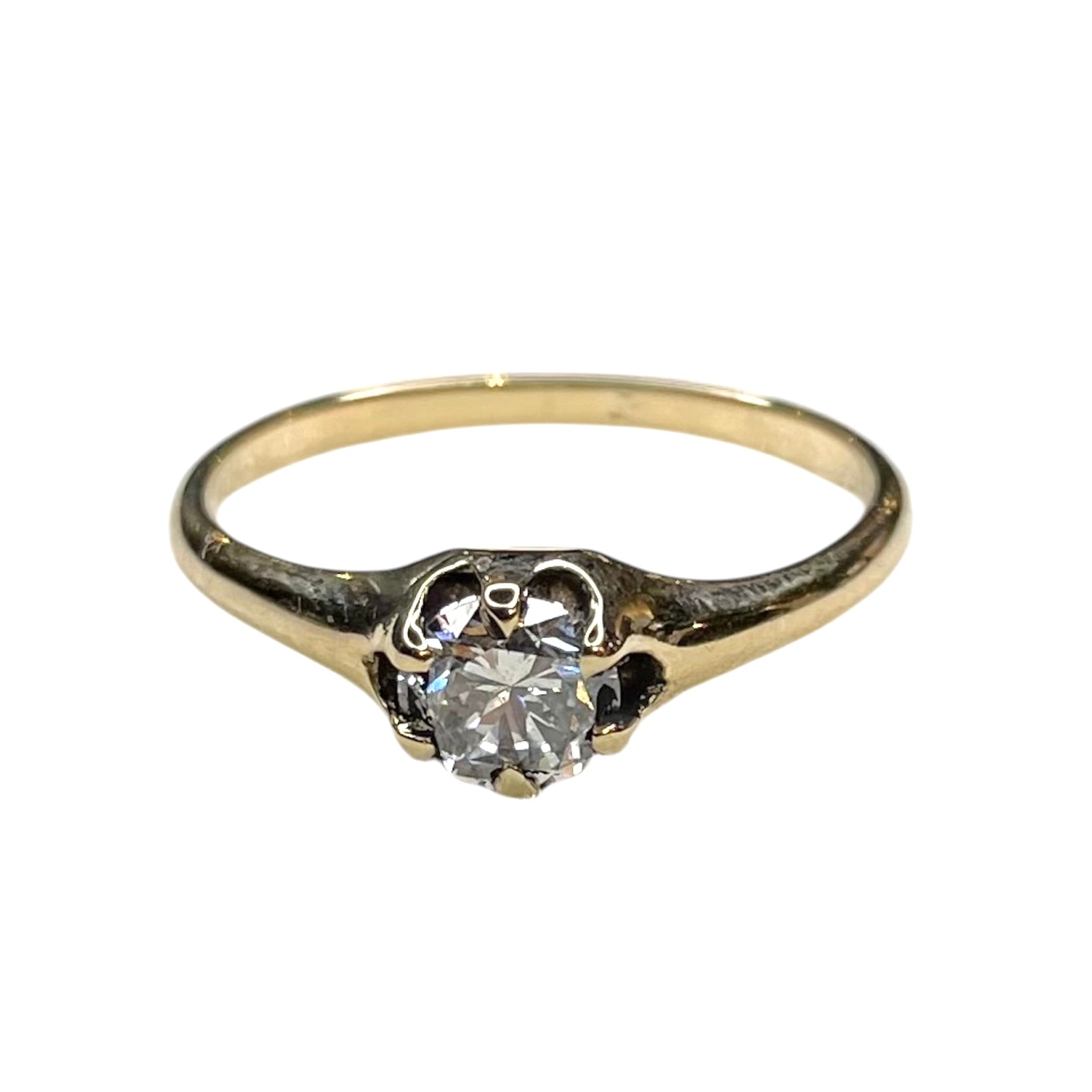 Antique Buttercup Diamond Ring