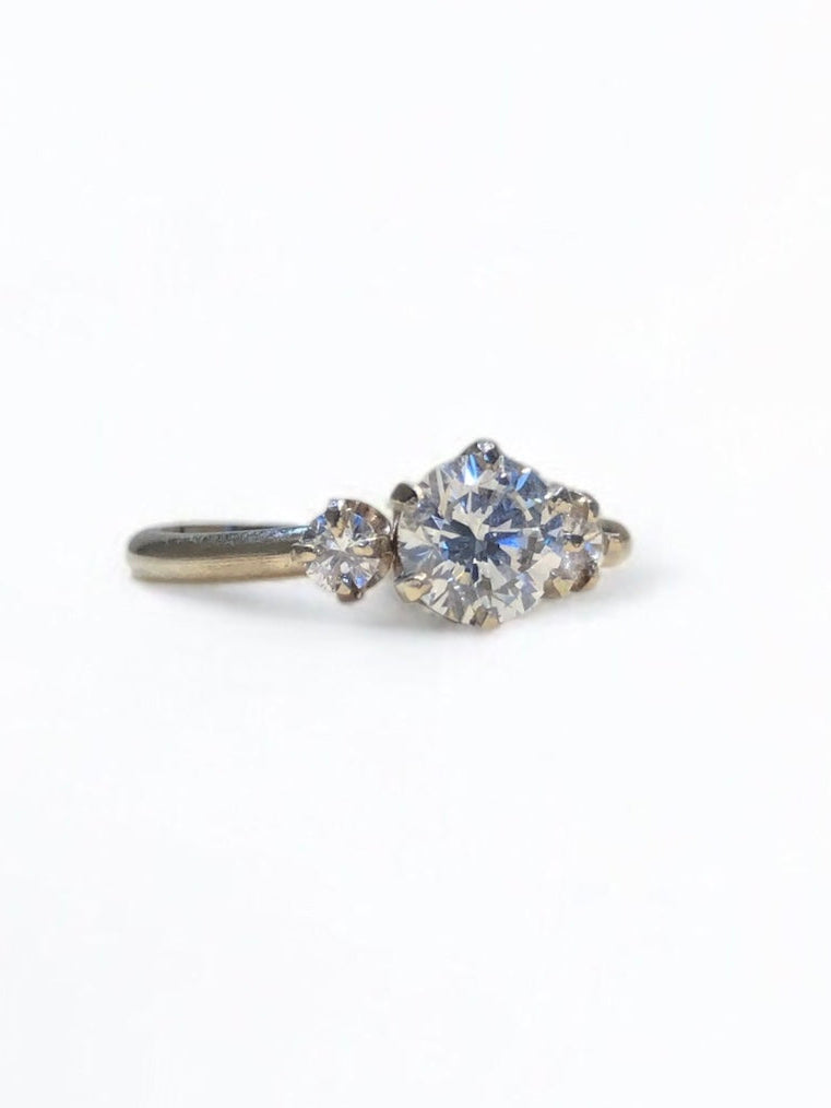 Trio Engagement Ring