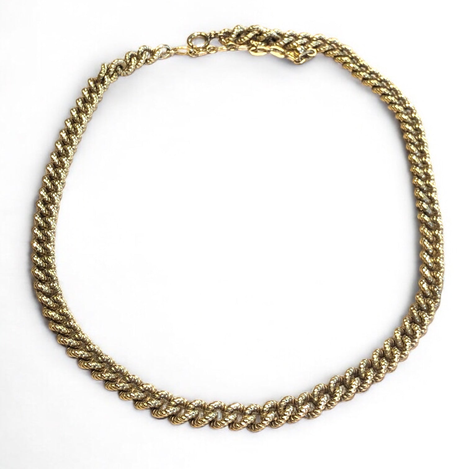 Art Deco Cuban Braided Chain