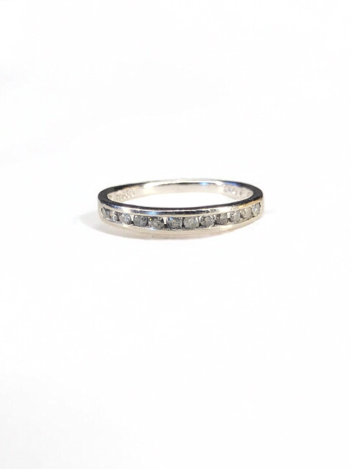 Art Deco Diamond Channel Set Ring