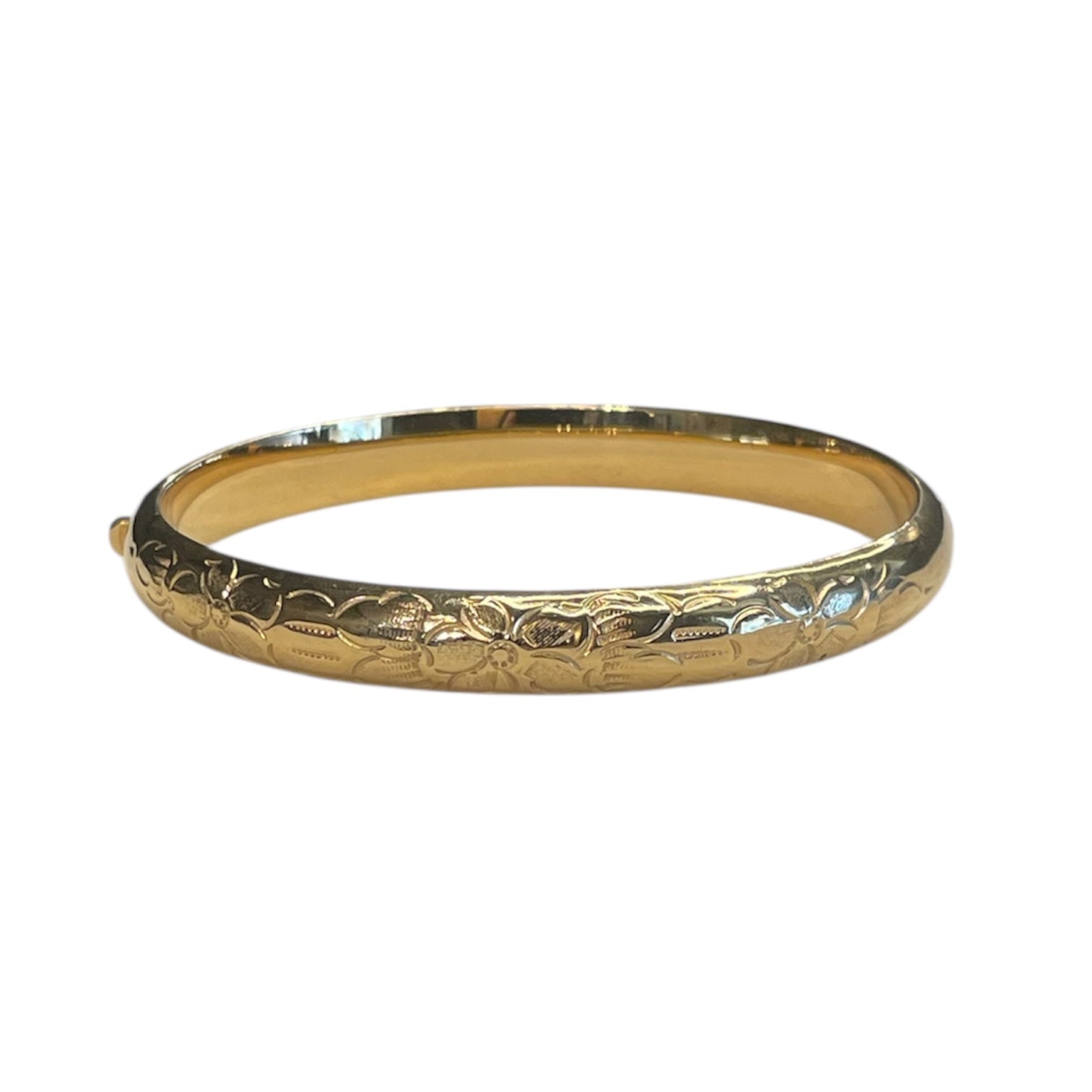 Vintage Forget Me Not Bangle