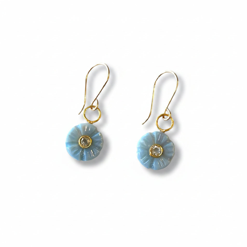 Aquamarine Flower Drops