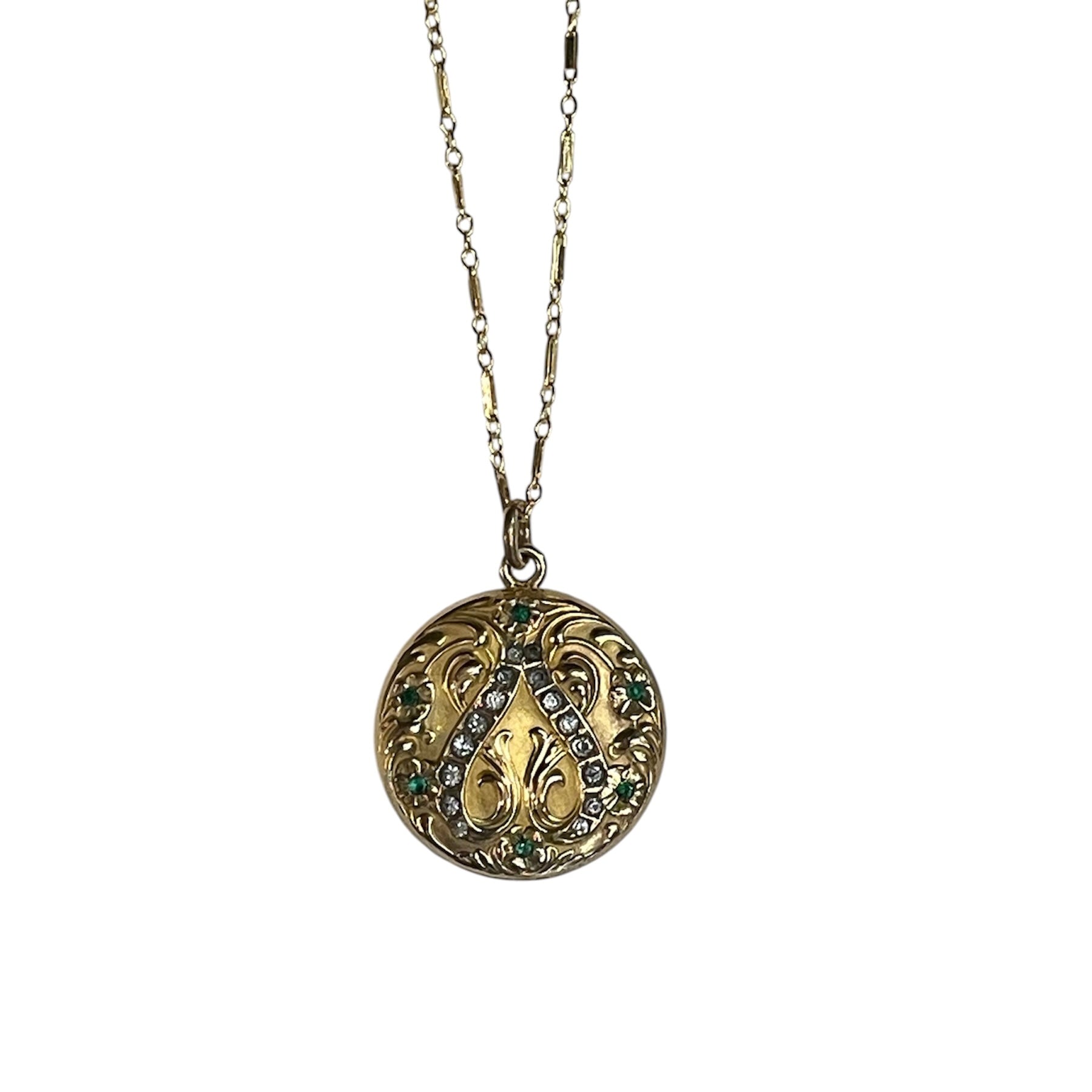 Antique Victorian Era Gemstone Locket