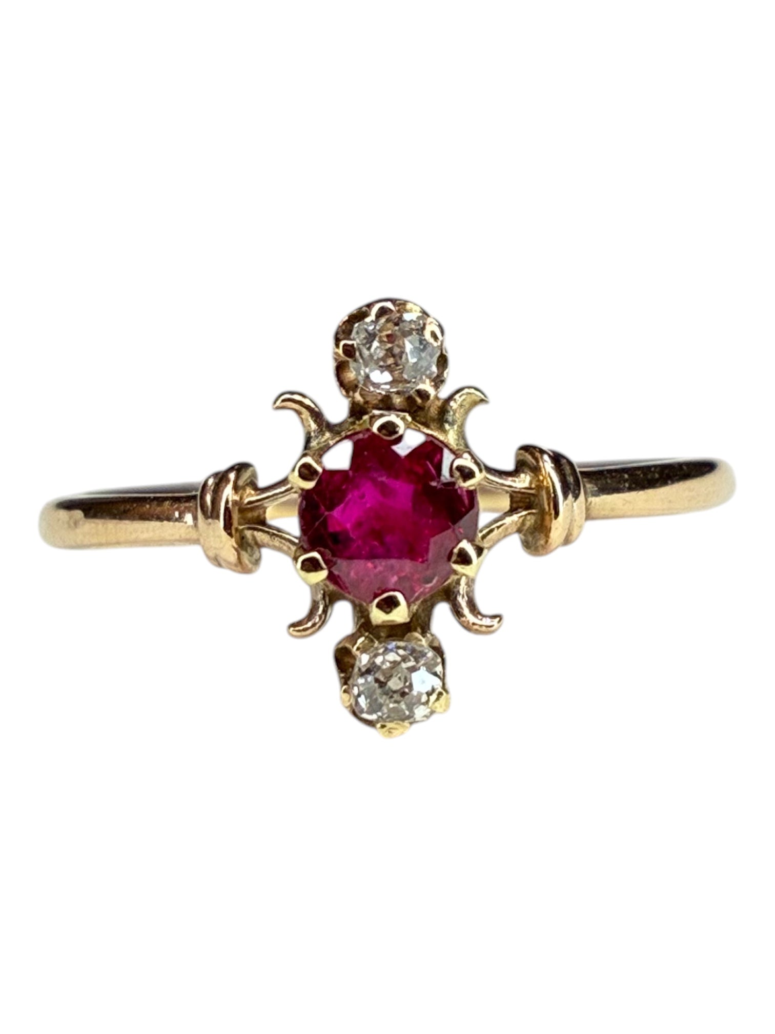 Victorian Ruby and Diamond Ring