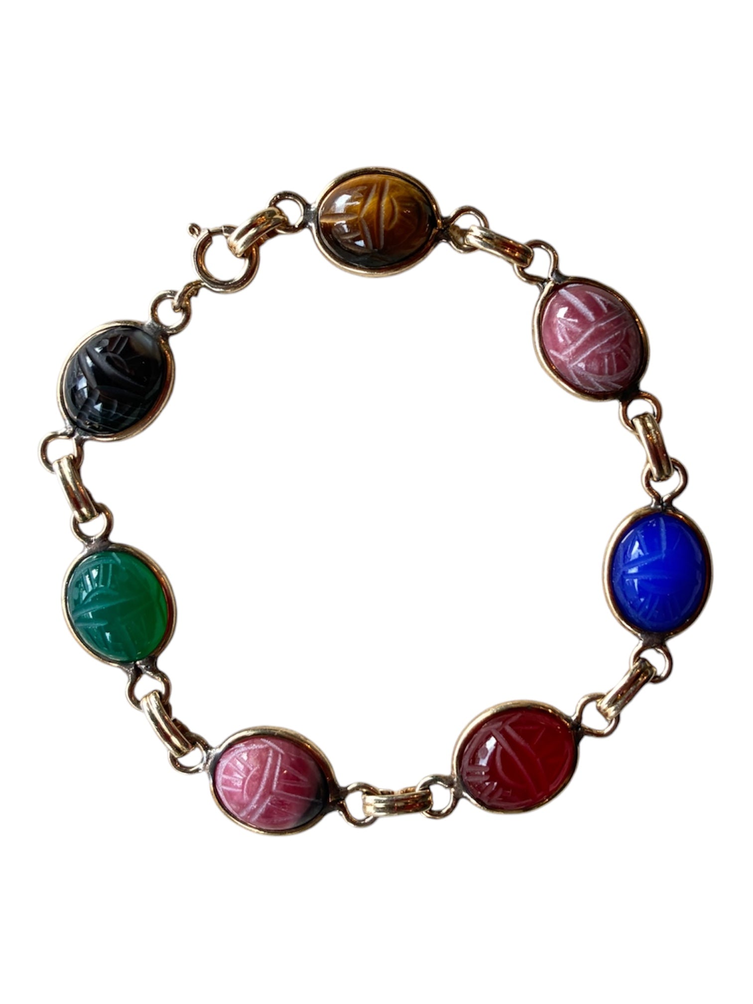 Vintage Scarab Bracelet