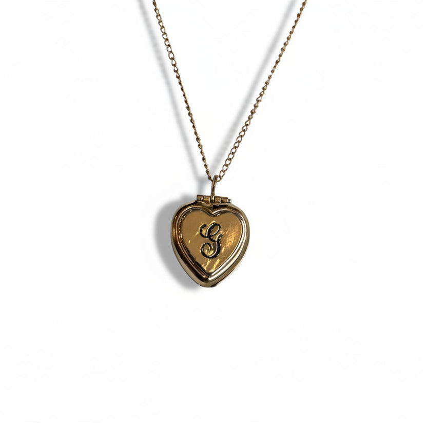 Vintage Gold-Fill Heart Locket