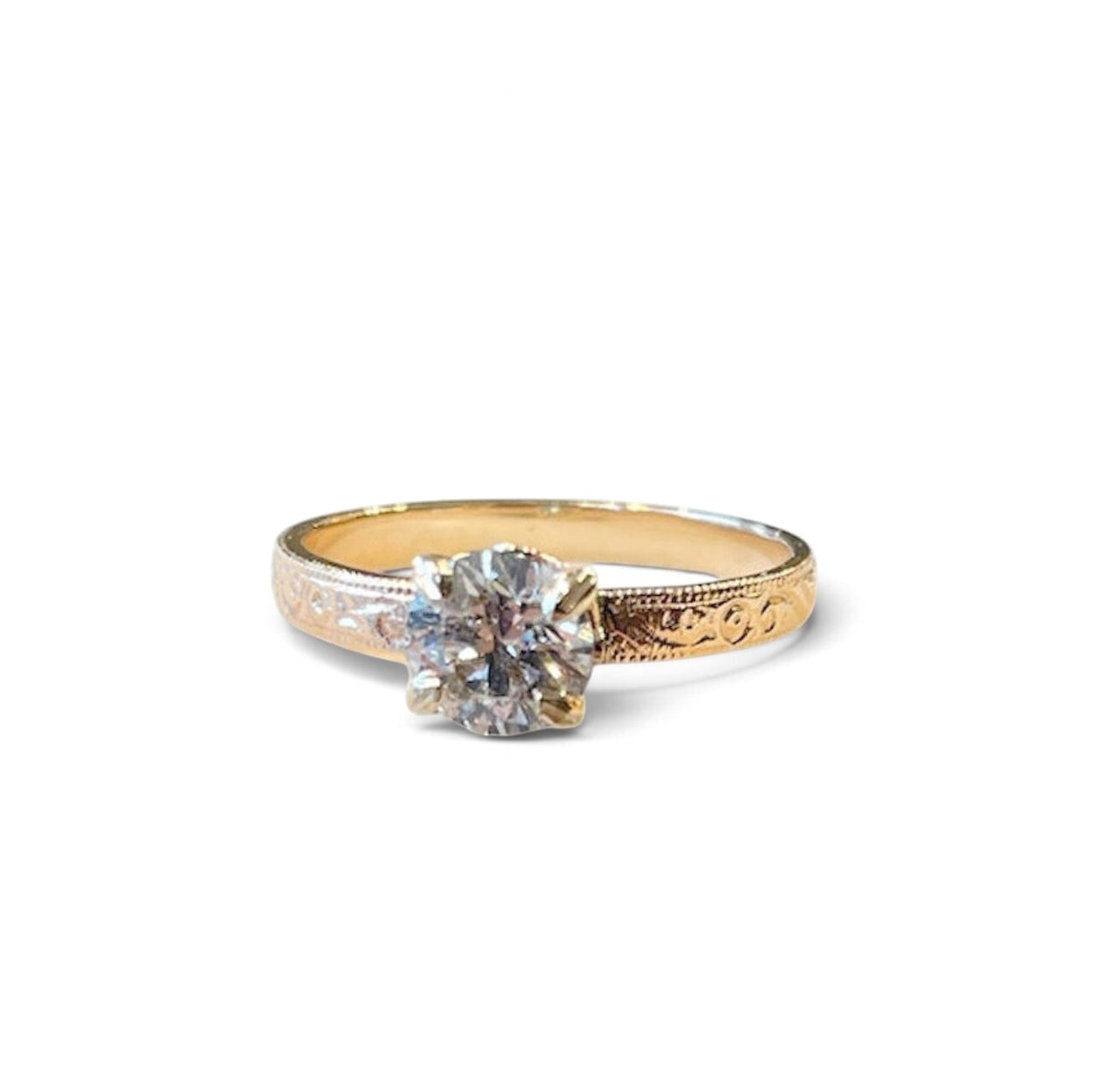 The Spiral Solitaire Ring