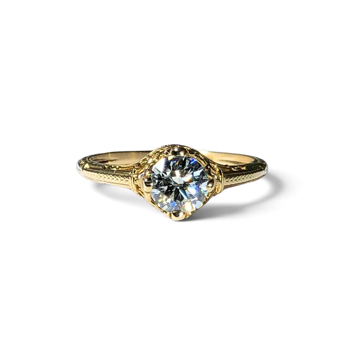 The Filigree Engagement Ring