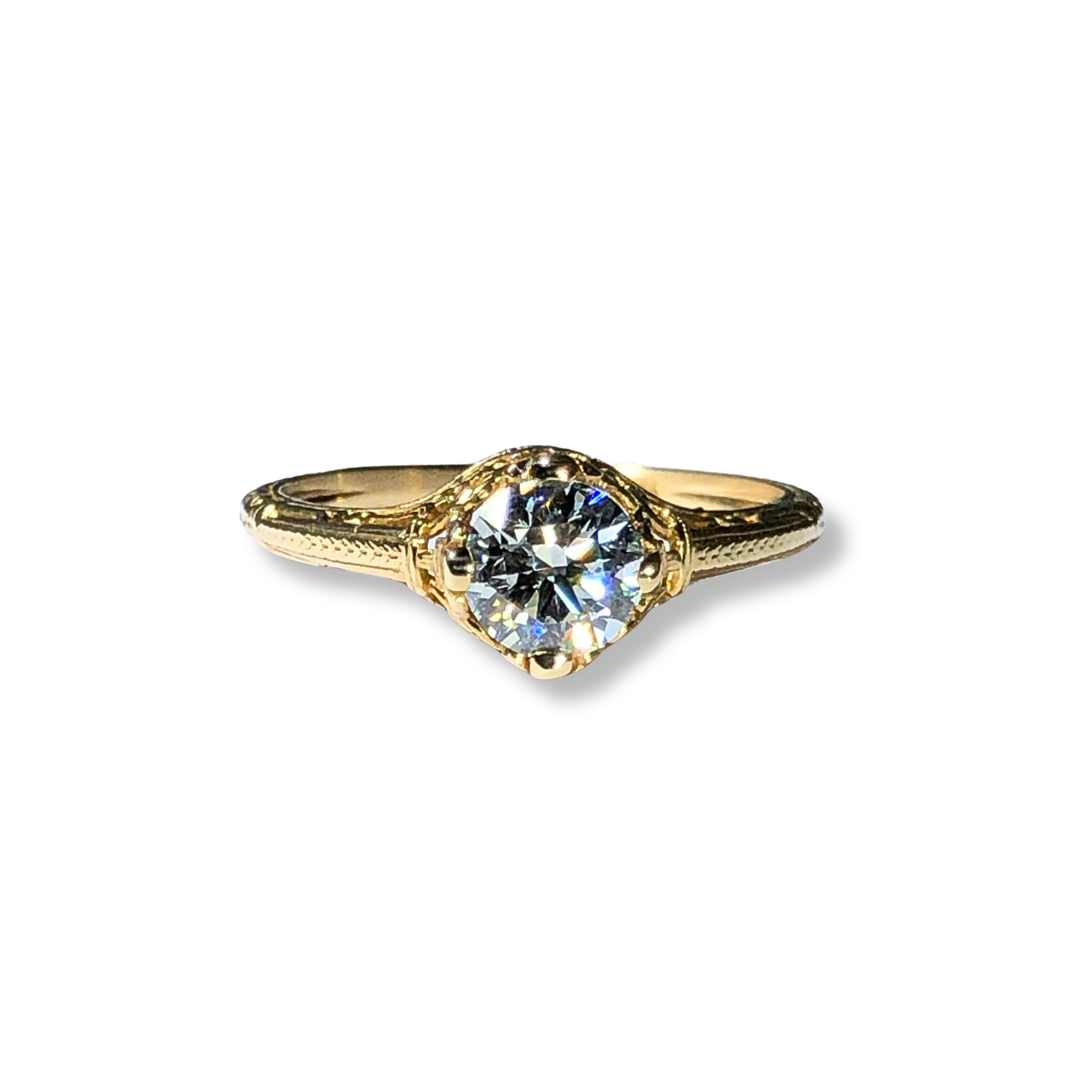 The Filigree Engagement Ring