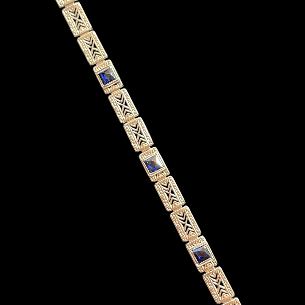 Art Deco Sapphire Bracelet