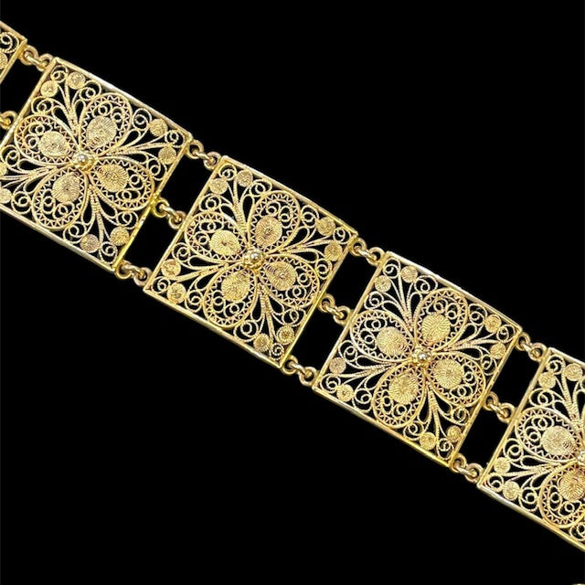 Antique Cannetille Bracelet