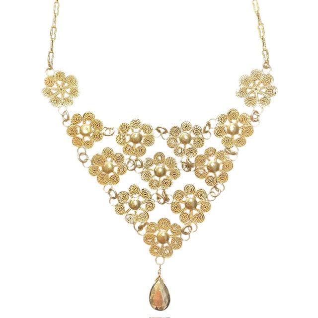 Antique Cannetille Necklace