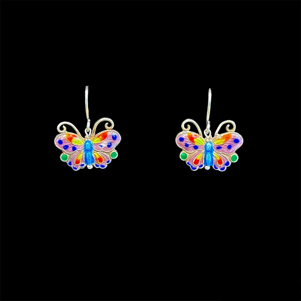 Vintage Butterfly Earrings