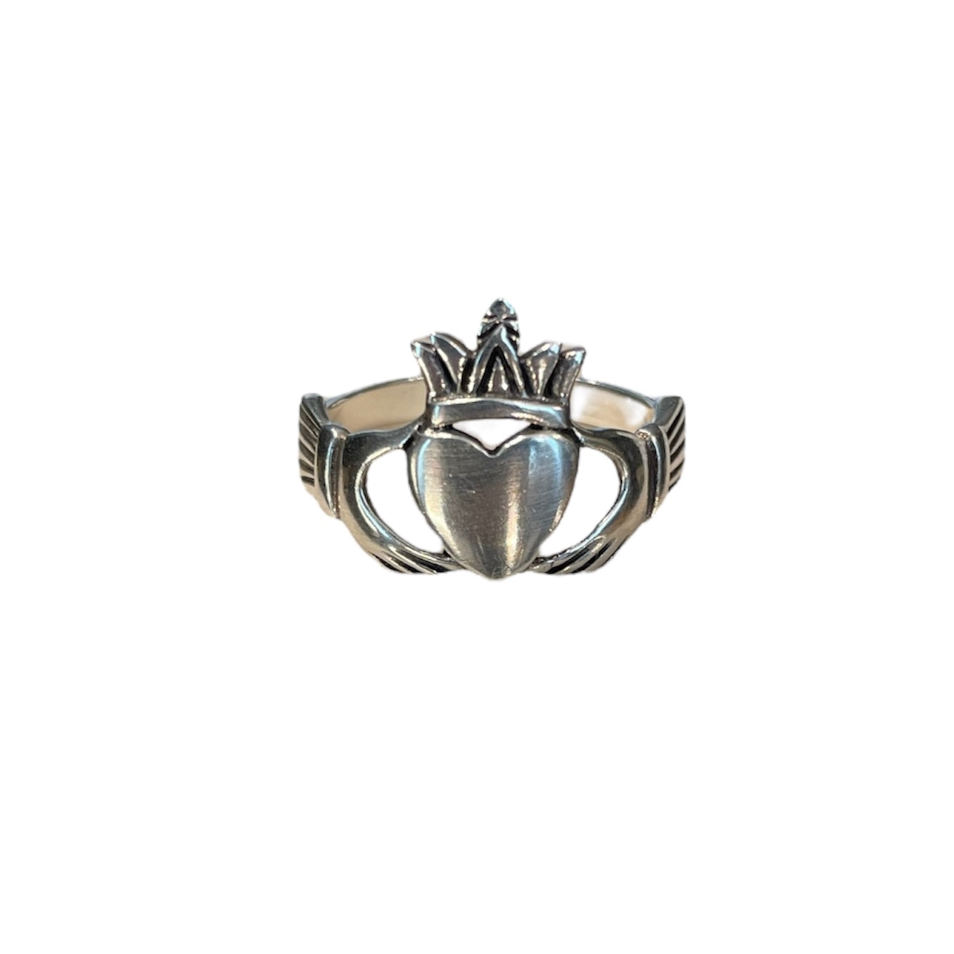 Vintage Sterling Silver Claddagh Ring