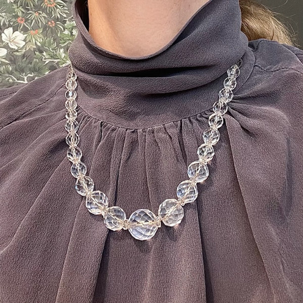 Antique Austrian Crystal Necklace