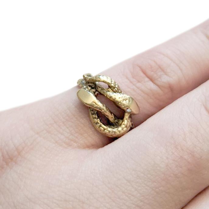 The Double Snake Ring