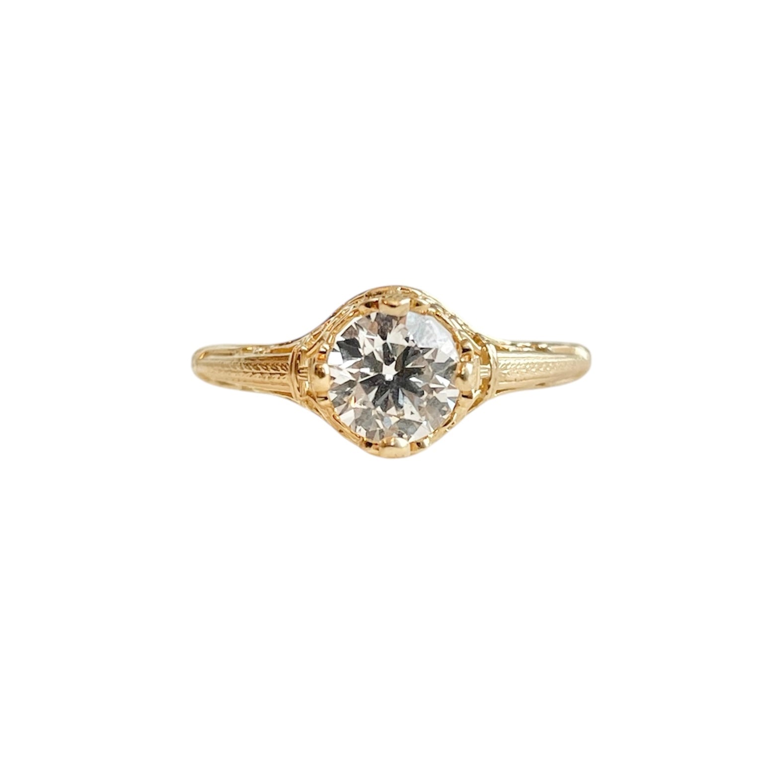 The Filigree Engagement Ring