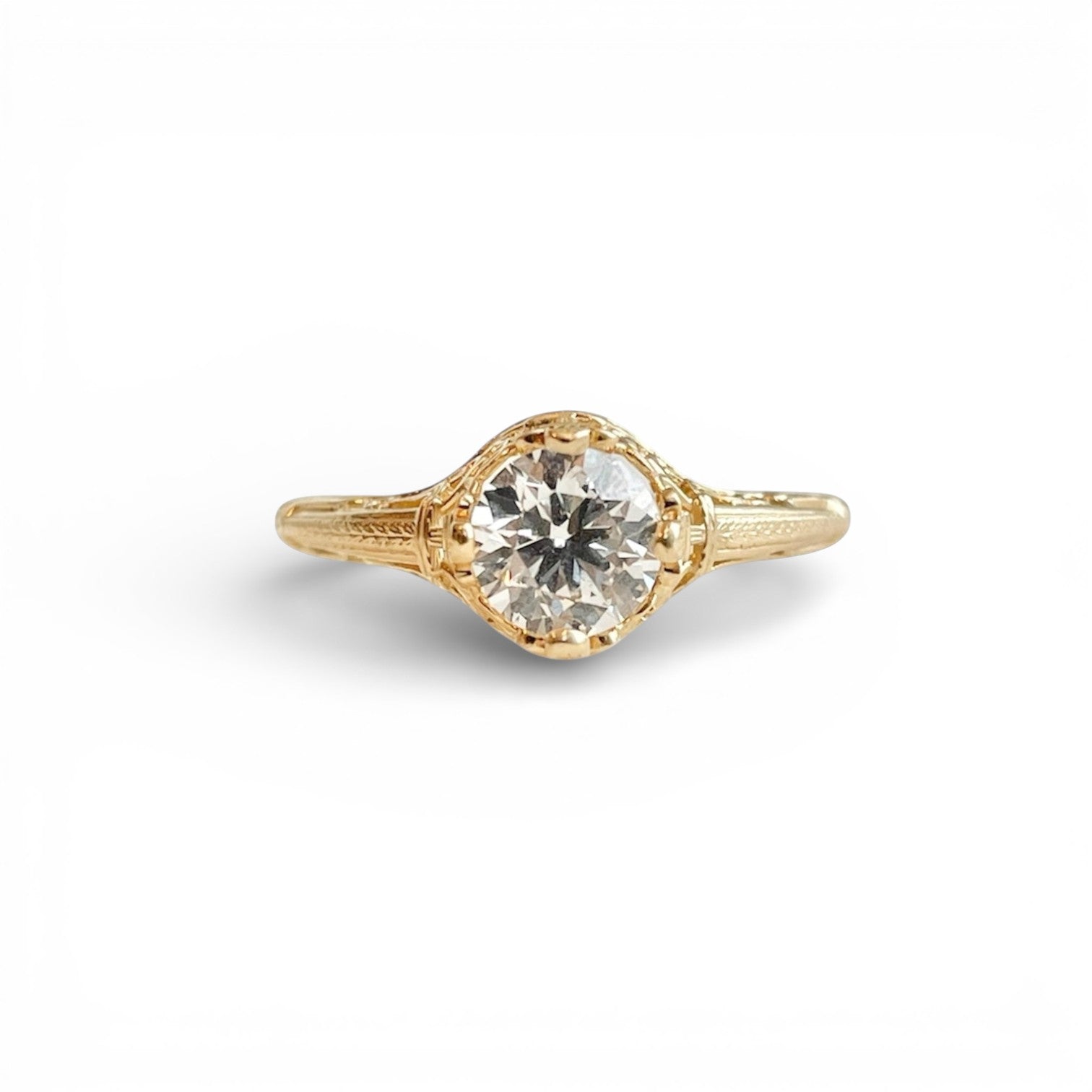 The Filigree Engagement Ring