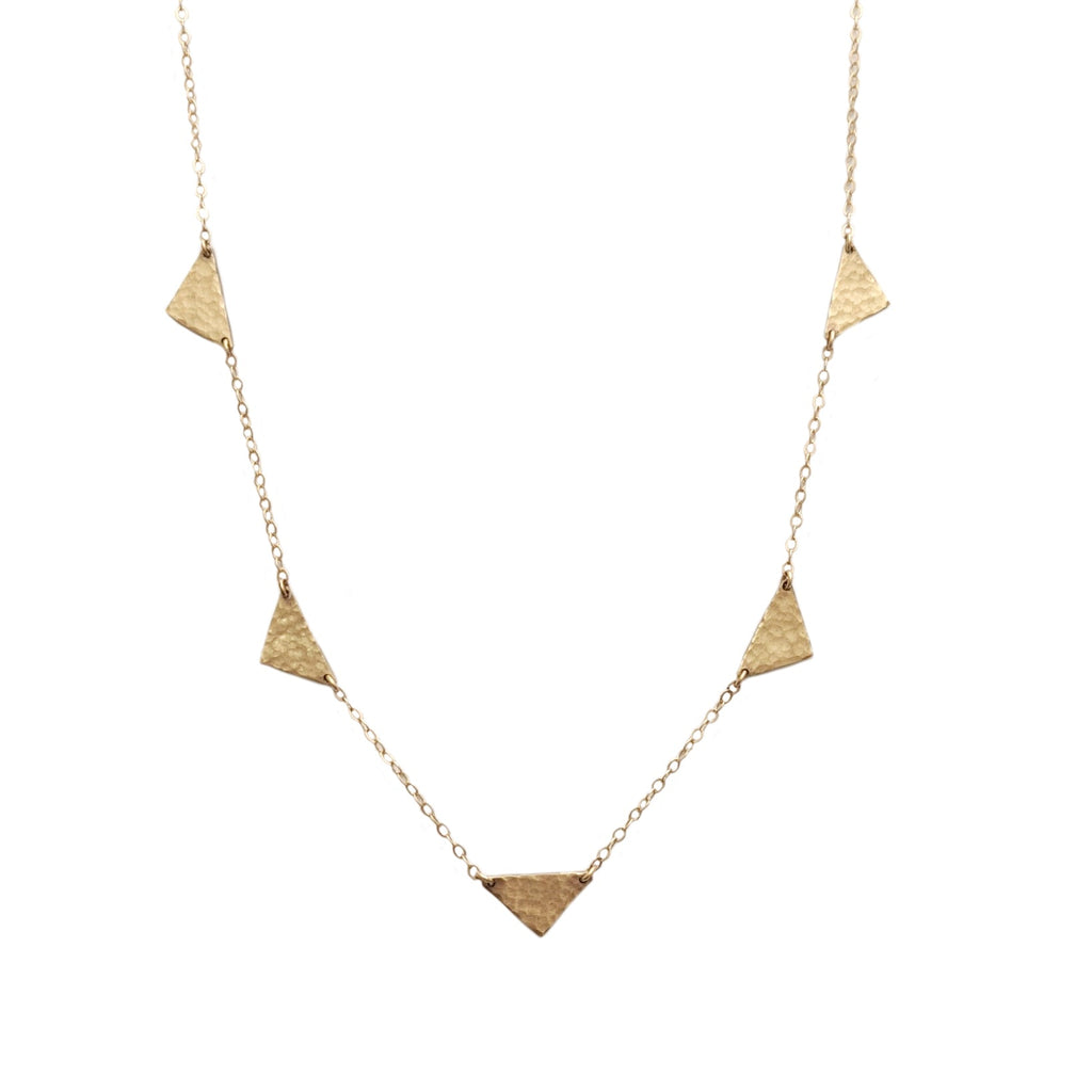 40% Off! Five Triangle Necklace