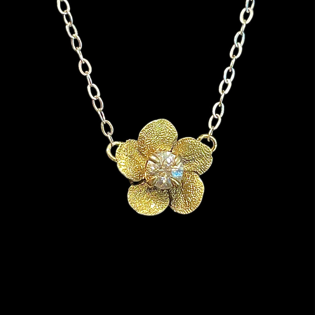 Antique Flower Necklace